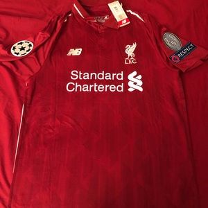 Mo Salah Liverpool home jersey